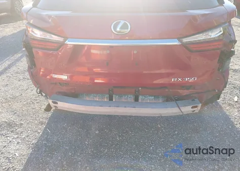 2016 Lexus Rx 350 F Sport z USA, uszkodzony, nr VIN 2T2BZMCA9GC042432